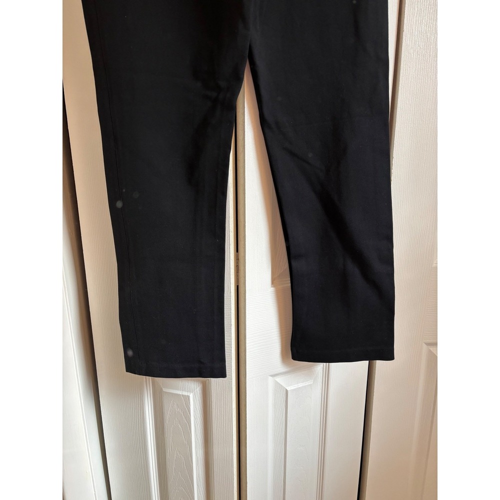 SPANX Hi-Rise Straight Leg Pull-On Pants Size Medium Black Ponte MSRP $158 - Picture 7 of 7